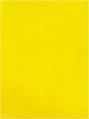 Value Collection - 9 x 12", 2 mil Flat Polybags - Yellow - Industrial Tool & Supply