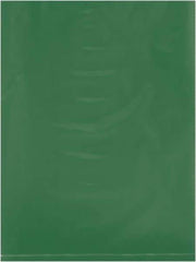 Value Collection - 9 x 12", 2 mil Flat Polybags - Green - Industrial Tool & Supply
