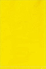 Value Collection - 6 x 9", 2 mil Flat Polybags - Yellow - Industrial Tool & Supply