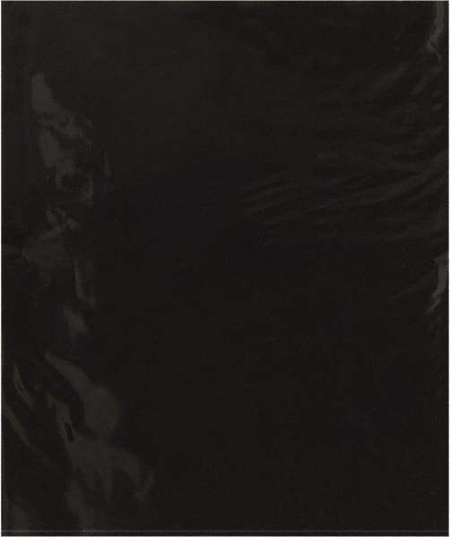 Value Collection - 15 x 18", 2 mil Flat Polybags - Black - Industrial Tool & Supply