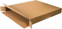 Made in USA - 5" Wide x 40" Long x 45" High Rectangle Corrugated Shipping Box - 1 Wall, Kraft (Color), 95 Lb Capacity - Industrial Tool & Supply