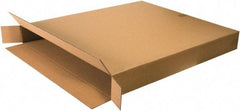 Made in USA - 5" Wide x 36" Long x 42" High Rectangle Corrugated Shipping Box - 1 Wall, Kraft (Color), 95 Lb Capacity - Industrial Tool & Supply
