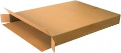 Made in USA - 5" Wide x 36" Long x 48" High Rectangle Corrugated Shipping Box - 1 Wall, Kraft (Color), 95 Lb Capacity - Industrial Tool & Supply