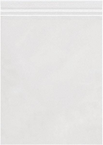 Value Collection - 12 x 15", 4 mil Double Track Reclosable Polybags - Clear - Industrial Tool & Supply