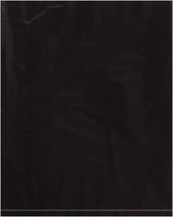 Value Collection - 12 x 15", 2 mil Flat Polybags - Black - Industrial Tool & Supply