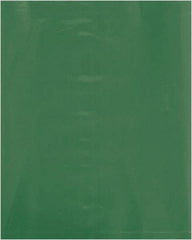 Value Collection - 8 x 10", 2 mil Flat Polybags - Green - Industrial Tool & Supply