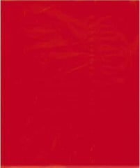 Value Collection - 15 x 18", 2 mil Flat Polybags - Red - Industrial Tool & Supply