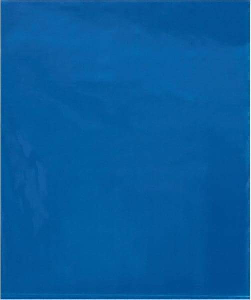Value Collection - 15 x 18", 2 mil Flat Polybags - Blue - Industrial Tool & Supply