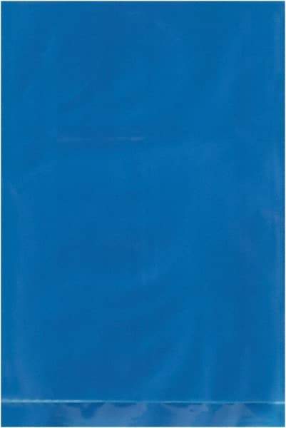 Value Collection - 4 x 6", 2 mil Flat Polybags - Blue - Industrial Tool & Supply