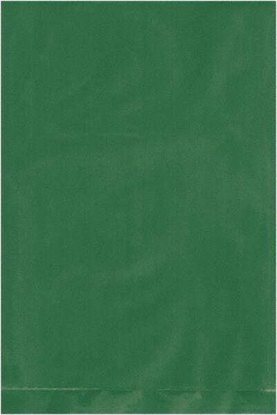 Value Collection - 4 x 6", 2 mil Flat Polybags - Green - Industrial Tool & Supply