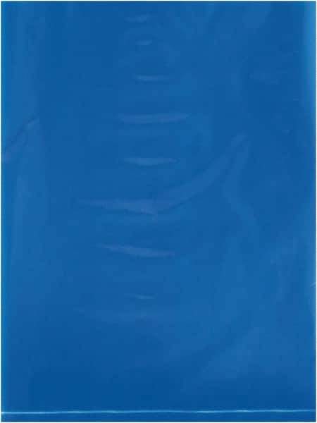 Value Collection - 9 x 12", 2 mil Flat Polybags - Blue - Industrial Tool & Supply