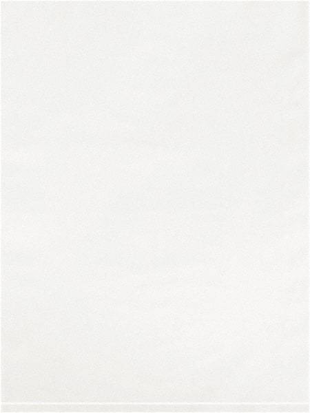 Value Collection - 9 x 12", 2 mil Flat Polybags - White - Industrial Tool & Supply
