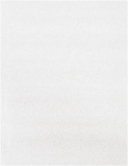 Made in USA - 10 x 13", Flush Cut Foam Pouches - White - Industrial Tool & Supply