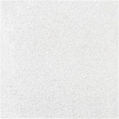 Made in USA - 3 x 3", Flush Cut Foam Pouches - White - Industrial Tool & Supply