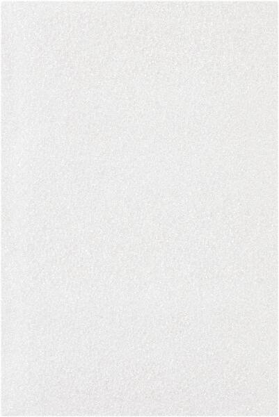 Made in USA - 4 x 6", Flush Cut Foam Pouches - White - Industrial Tool & Supply