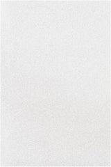 Made in USA - 8 x 12", Flush Cut Foam Pouches - White - Industrial Tool & Supply