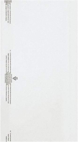 Value Collection - 21 x 40", 0.6 mil Garment Bag - Clear - Industrial Tool & Supply