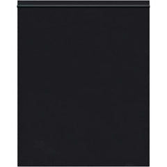 Value Collection - 10 x 12", 2 mil Reclosable Polybags - Black - Industrial Tool & Supply