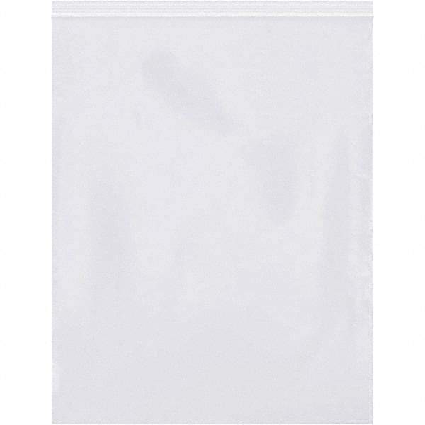 Value Collection - 12 x 15", 2 mil Reclosable Polybags - White - Industrial Tool & Supply