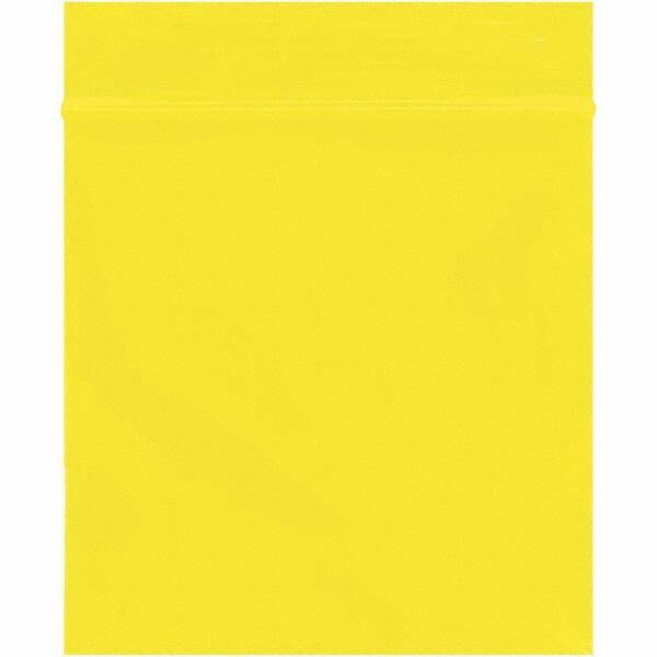 Value Collection - 3 x 3", 2 mil Reclosable Polybags - Yellow - Industrial Tool & Supply