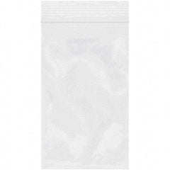 Value Collection - 3 x 5", 2 mil Reclosable Polybags - White - Industrial Tool & Supply