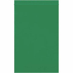 Value Collection - 6 x 9", 2 mil Reclosable Polybags - Green - Industrial Tool & Supply