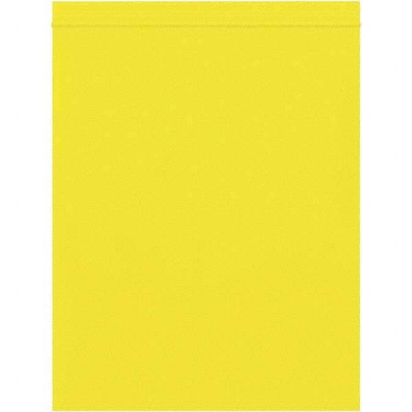 Value Collection - 8 x 10", 2 mil Reclosable Polybags - Yellow - Industrial Tool & Supply