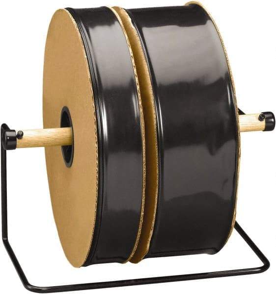 Made in USA - 8 x 725', 4 mil Poly Tubing - Black - Industrial Tool & Supply