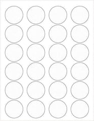 Tape Logic - 1-5/8" Long, Clear Paper Laser Label - For Laser Printers - Industrial Tool & Supply