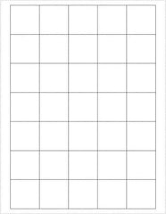 Tape Logic - 1-1/2" Long, White Paper Laser Label - For Laser Printers - Industrial Tool & Supply