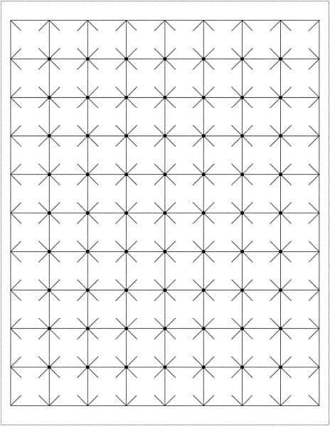 Tape Logic - 1" Long, White Paper Laser Label - For Laser Printers - Industrial Tool & Supply
