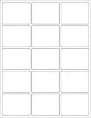 Tape Logic - 2-5/8" Long, White Paper Laser Label - For Laser Printers - Industrial Tool & Supply