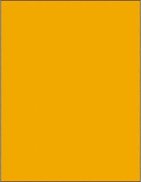 Tape Logic - 11" Long, Fluorescent Orange Paper Laser Label - For Laser Printers - Industrial Tool & Supply