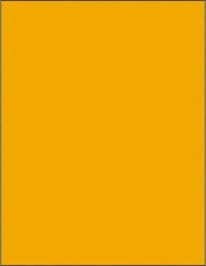 Tape Logic - 11" Long, Fluorescent Orange Paper Laser Label - For Laser Printers - Industrial Tool & Supply