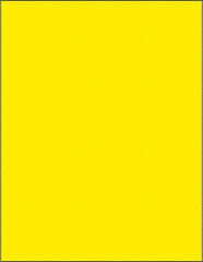 Tape Logic - 11" Long, Fluorescent Yellow Paper Laser Label - For Laser Printers - Industrial Tool & Supply