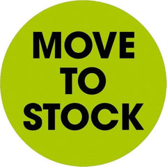 Tape Logic - 2" Long, Fluorescent Green Paper Inventory Labels - For Multi-Use - Industrial Tool & Supply
