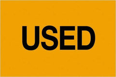 Tape Logic - 3" Long, Fluorescent Orange Paper Inventory Labels - For Multi-Use - Industrial Tool & Supply