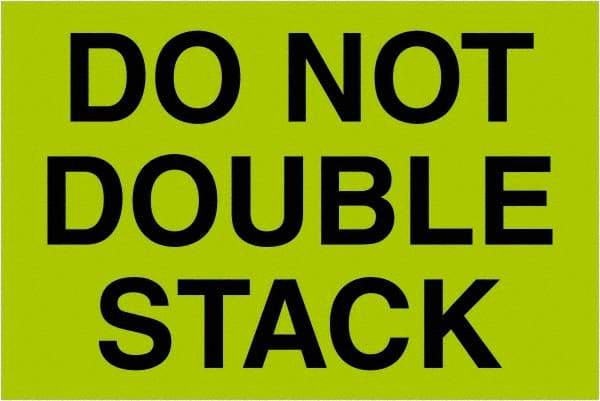 Tape Logic - 3" Long, Fluorescent Green Paper Shipping Label - For Multi-Use - Industrial Tool & Supply