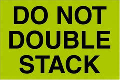 Tape Logic - 3" Long, Fluorescent Green Paper Shipping Label - For Multi-Use - Industrial Tool & Supply
