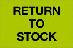 Tape Logic - 3" Long, Fluorescent Green Paper Inventory Labels - For Multi-Use - Industrial Tool & Supply