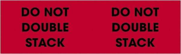 Tape Logic - 10" Long, Fluorescent Red Paper Shipping Label - For Multi-Use - Industrial Tool & Supply