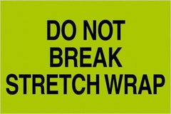 Tape Logic - 3" Long, Fluorescent Green Paper Shipping Label - For Multi-Use - Industrial Tool & Supply