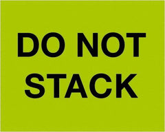 Tape Logic - 10" Long, Fluorescent Green Paper Shipping Label - For Multi-Use - Industrial Tool & Supply