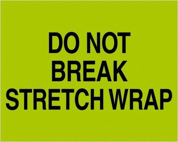 Tape Logic - 10" Long, Fluorescent Green Paper Shipping Label - For Multi-Use - Industrial Tool & Supply