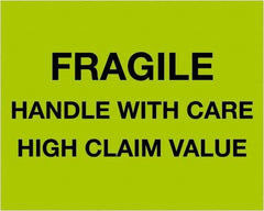 Tape Logic - 10" Long, Fluorescent Green Paper Shipping Label - For Multi-Use - Industrial Tool & Supply