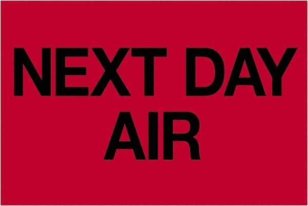 Tape Logic - 3" Long, Fluorescent Red Paper Shipping Label - For Multi-Use - Industrial Tool & Supply