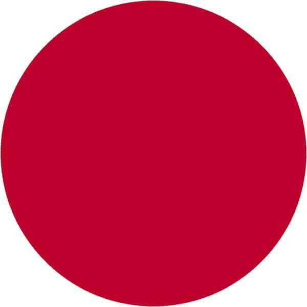 Tape Logic - 1" Long, Fluorescent Red Paper Inventory Labels - For Multi-Use - Industrial Tool & Supply