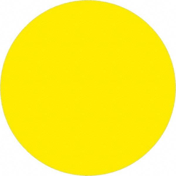 Tape Logic - 1/2" Long, Fluorescent Yellow Paper Inventory Labels - For Multi-Use - Industrial Tool & Supply