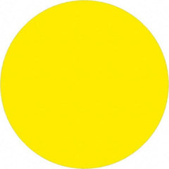 Tape Logic - 1/2" Long, Fluorescent Yellow Paper Inventory Labels - For Multi-Use - Industrial Tool & Supply