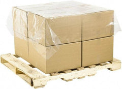 Made in USA - 60" Long x 72" Wide Top Sheet - Clear, Case, 250 Piece - Industrial Tool & Supply